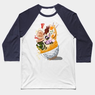 Ramen Splash Baseball T-Shirt